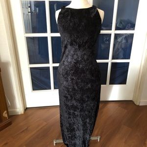 Slinky black dress